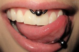 Piercing-smile