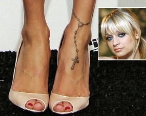 Tatuaggi-caviglia-Nicole-Richie
