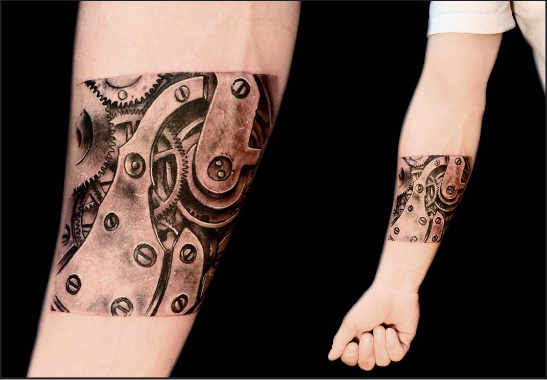 Tatuaggi Biomeccanici La Nuova Frontiera Dei Tatoo