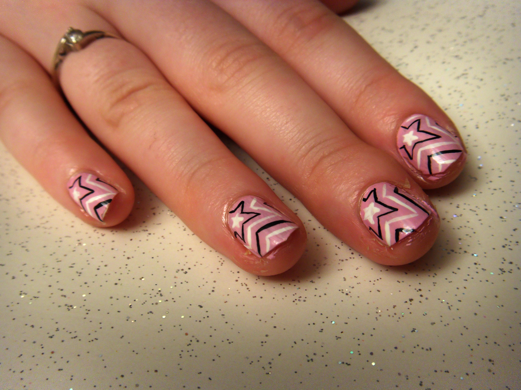 unghie nail art pop art